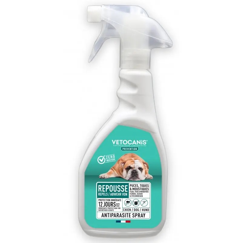 Vetocanis Ungeziefer-Spray für Hunde 500ml.