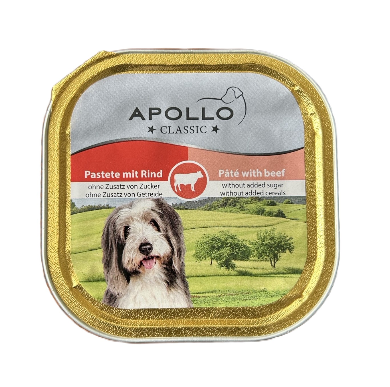 Apollo Classic Hundefutter Adult Pastete mit Rind 300g.jpeg