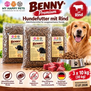 Benny Premium Hundefutter mit Rind.png