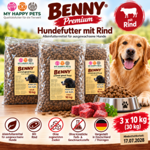 Benny Premium Hundefutter mit Rind.png
