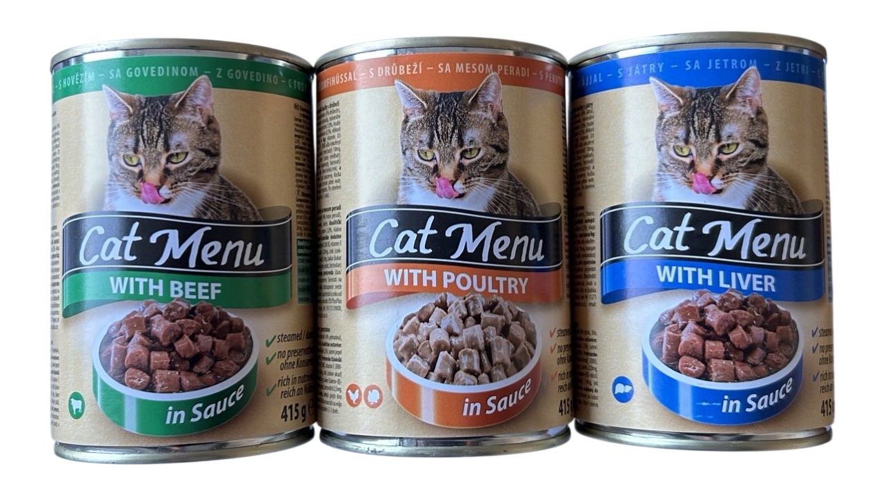 Cat Menü Katzenfutter Stückchen in Soße 3 Sorten 415g.png