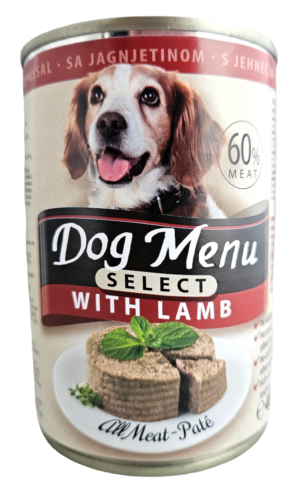 Dog Menu Lamb