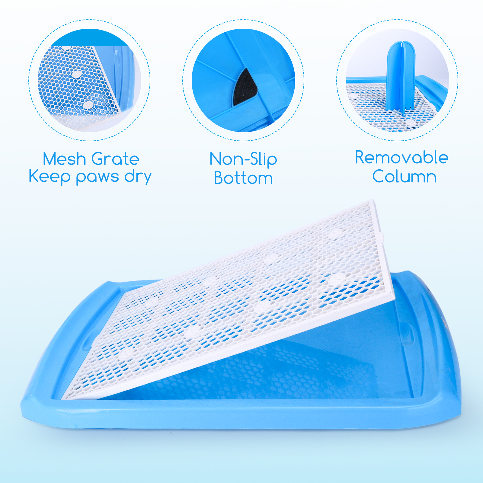 Hundetoilette Blau (2)