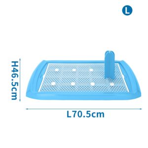 Hundetoilette Blau