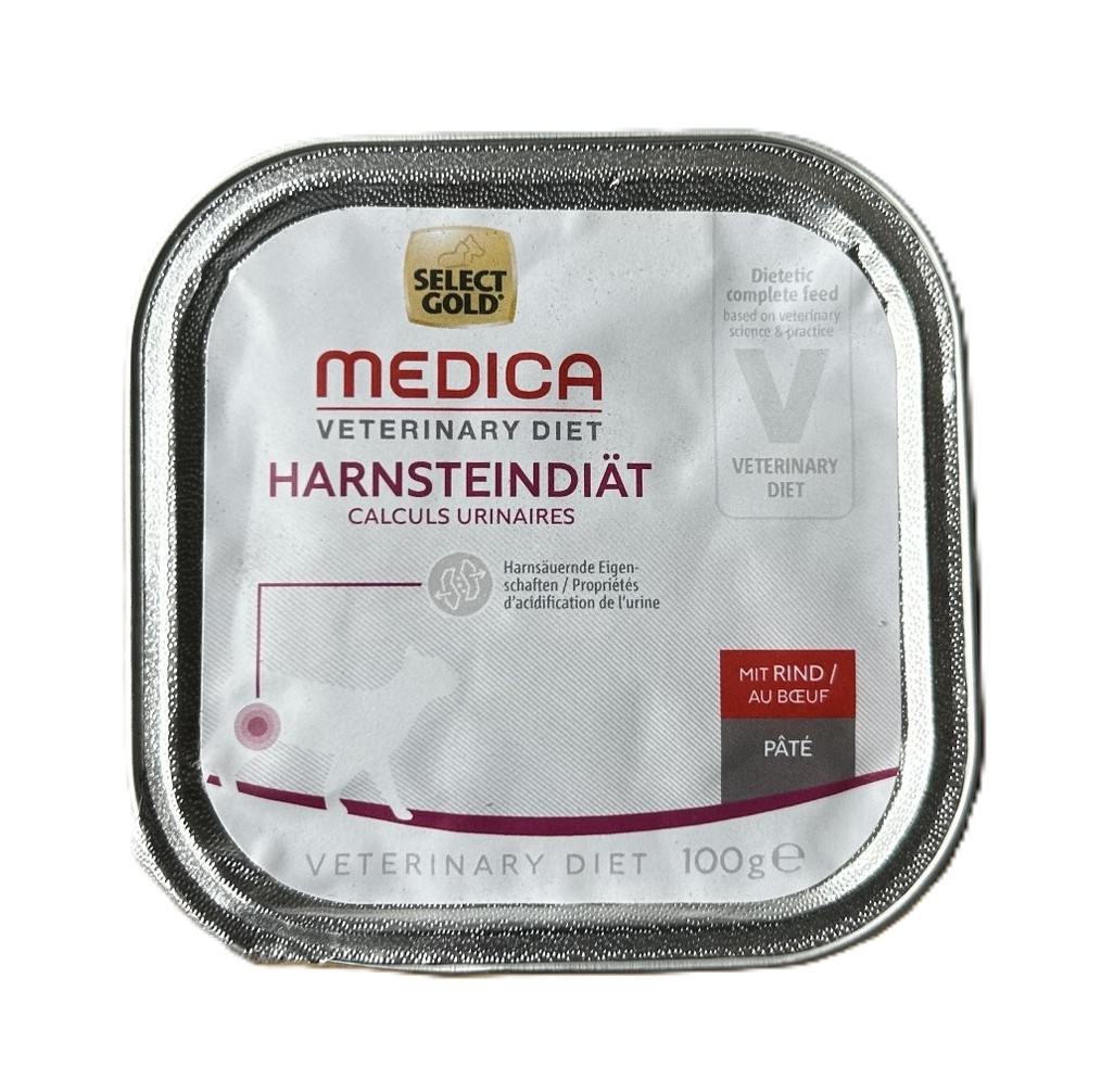 Katzenfutter Harnsteindiät Pastete mit Rind 100g.jpeg