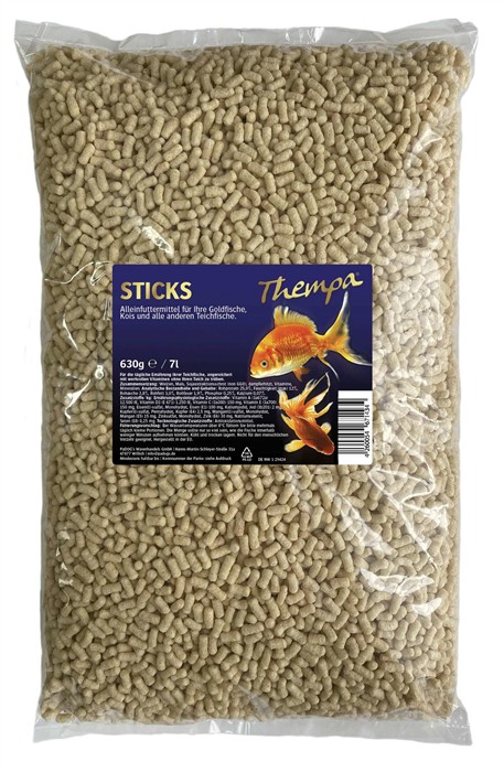 Thempa Teichsticks 630g